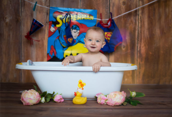 arpna photography cute baby in bath tub