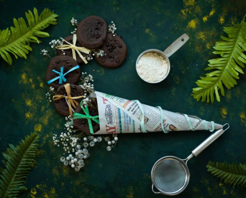 chocolate cookies food photography Dubai