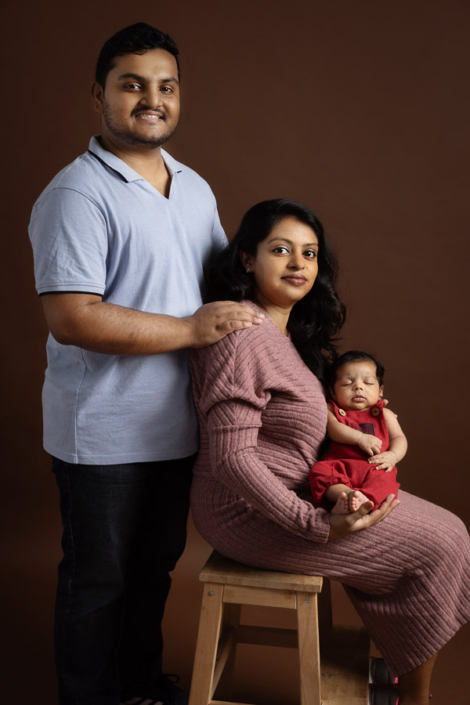 newborn family photoshoot by arpna in Dubai