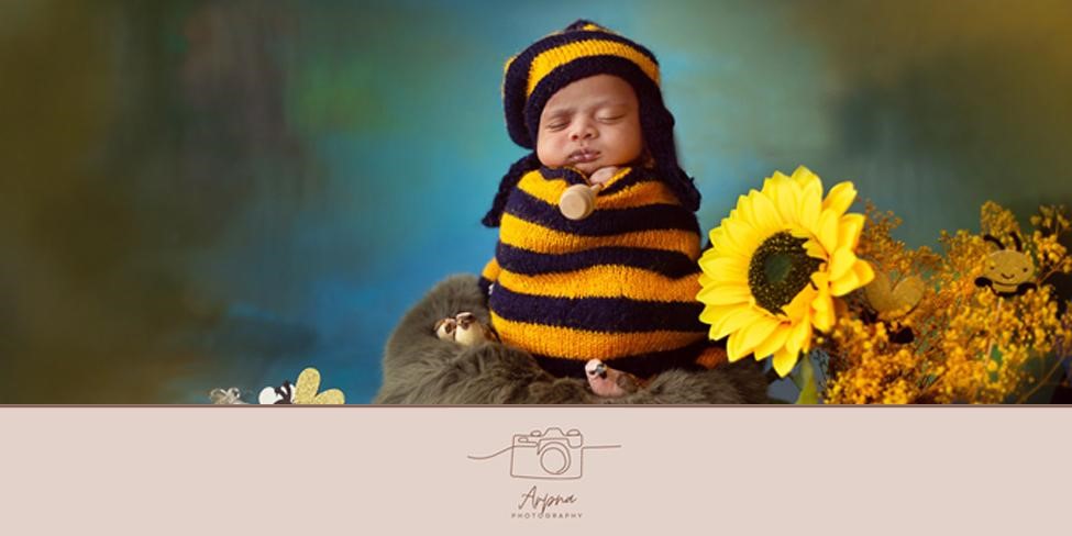 Newborn Photoshoot in Dubai: Incorporating Personalized Elements