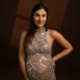 Outdoor pregnancy shoot with natural backdrops in Ajman