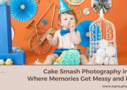 Give Your Child A Magical Cake Smash Photography experience in Dubai
