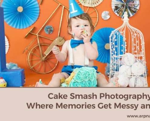 Give Your Child A Magical Cake Smash Photography experience in Dubai