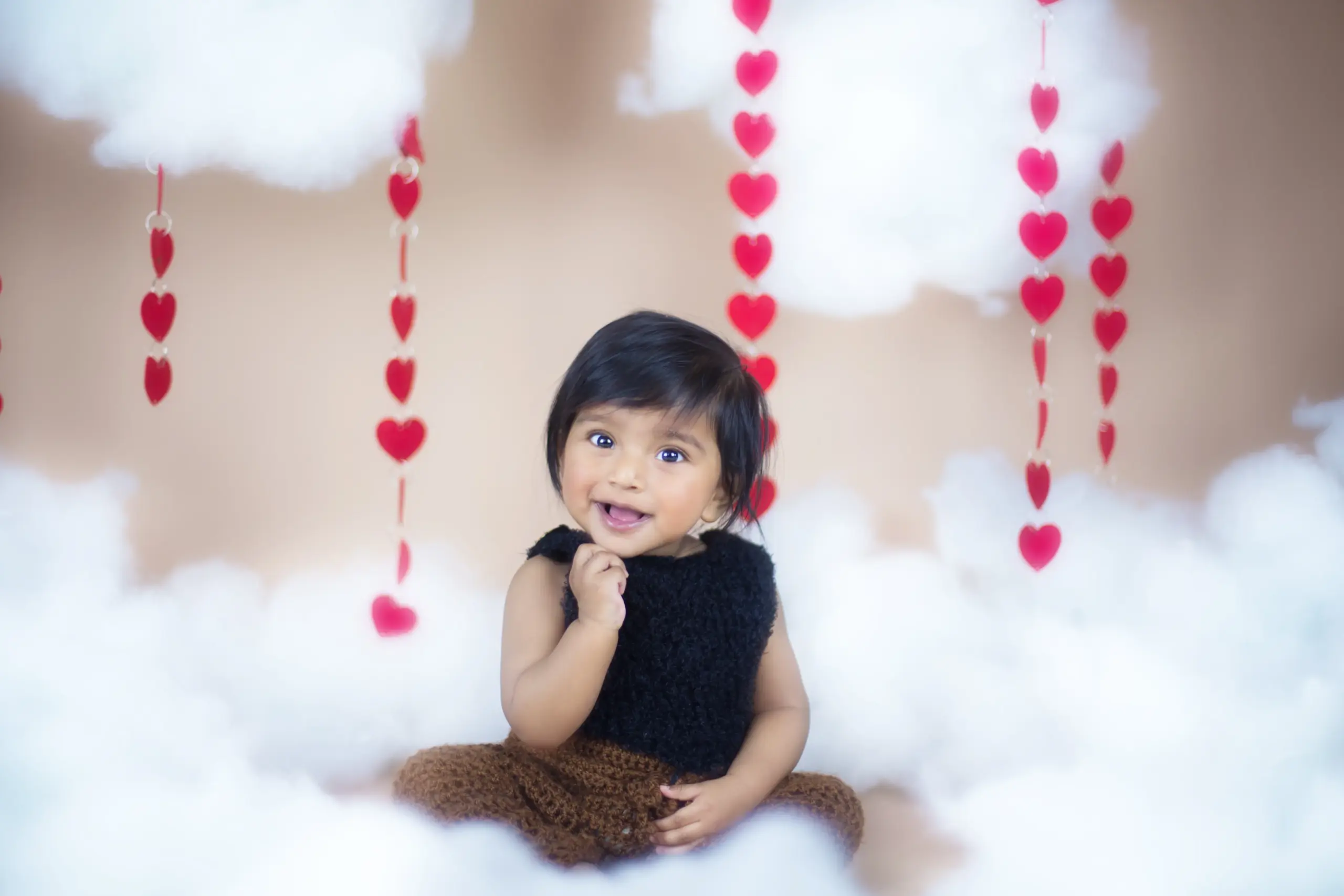 Baby milestone photoshoot in Dubai
