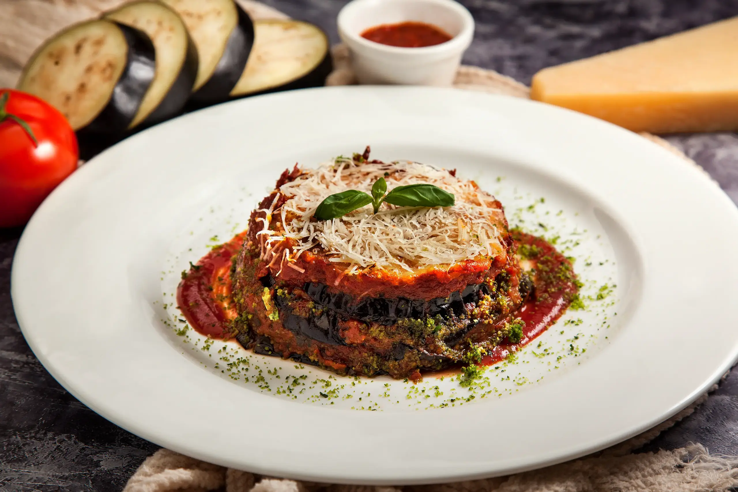 Arpna, a professional food stylist at work in her Dubai studio