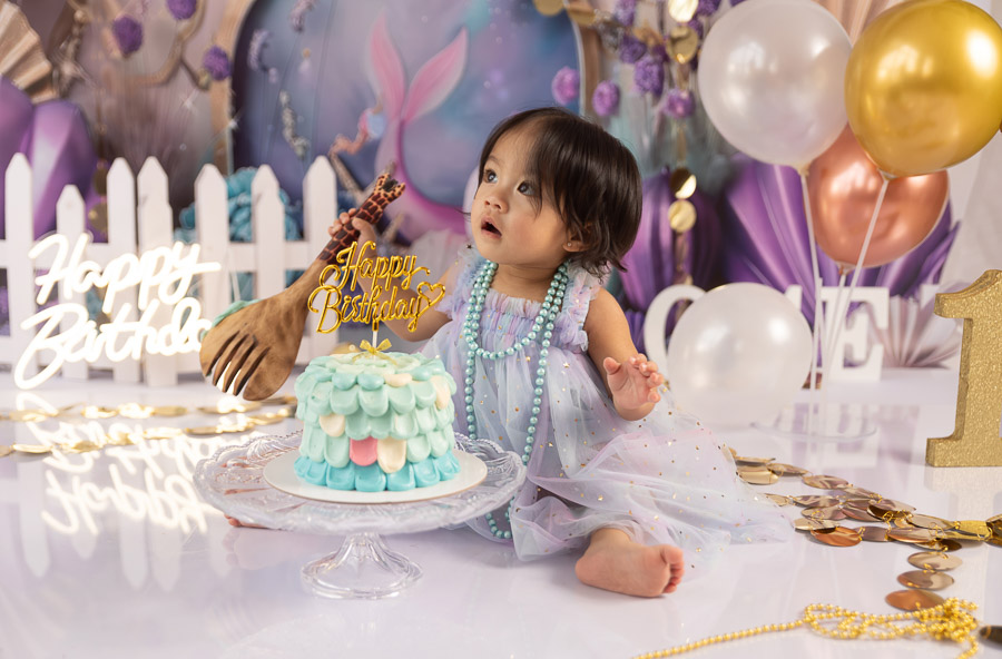 Themed cake smash setup Dubai